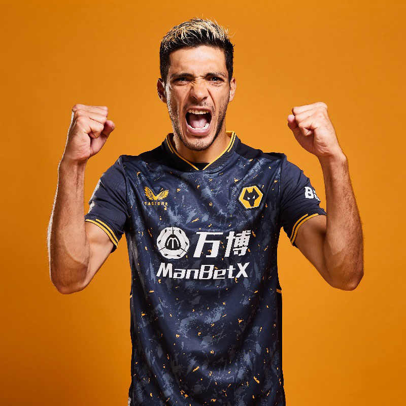 Castore Wolverhampton Wanderers uitshirt 2021-2022