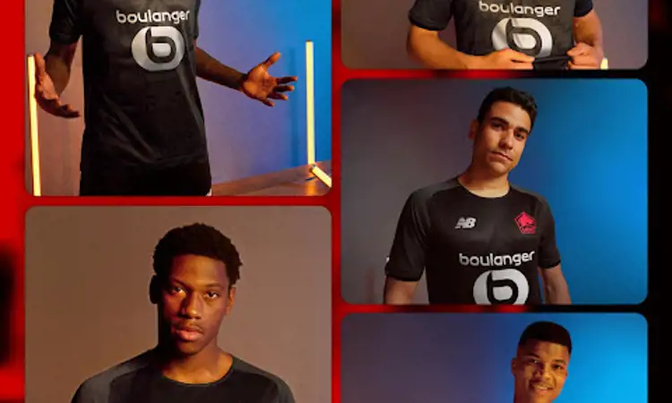OSC Lille derde wedstrijdshirt 2021-2022