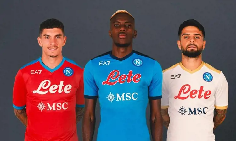 Napoli voetbalshirts 2021-2022