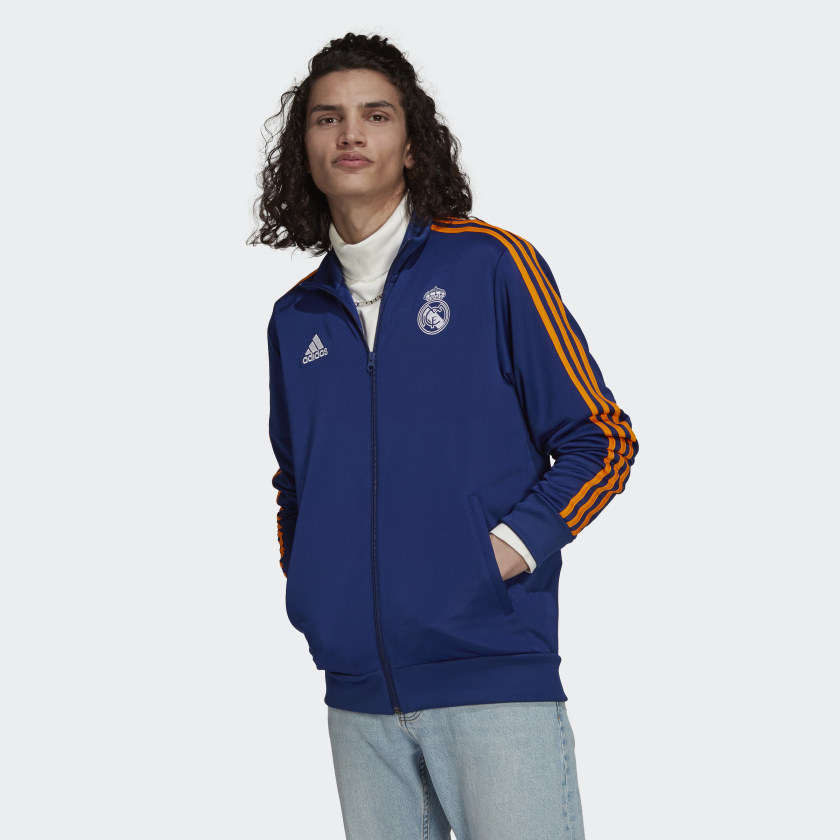 Real Madrid 3 stripes trainingsjack 2021-2022