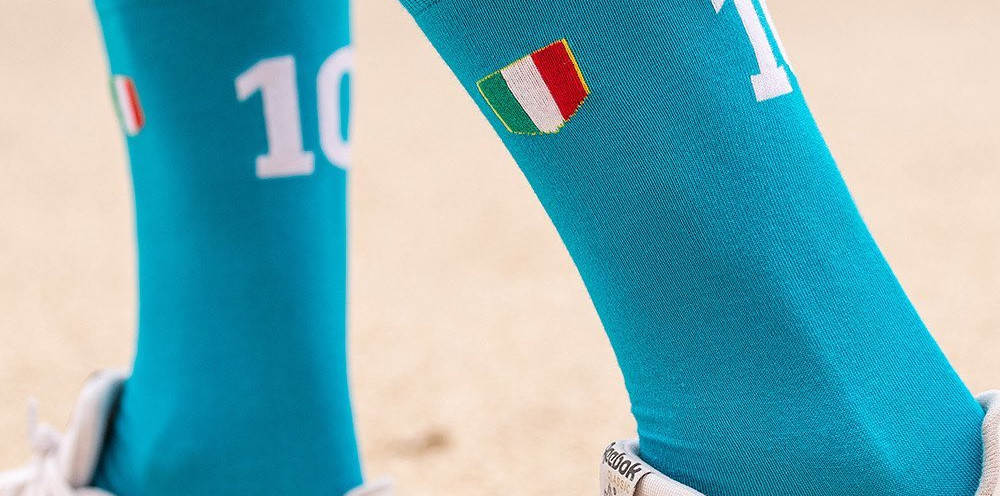 COPA Football lanceert vette Maradona Napoli, Boca Juniors en Argentinië sokken