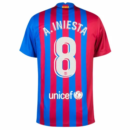 Barcelona voetbalshirt Iniesta