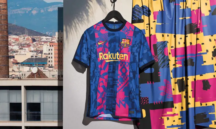 FC Barcelona Champions League voetbalshirt 2021-2022