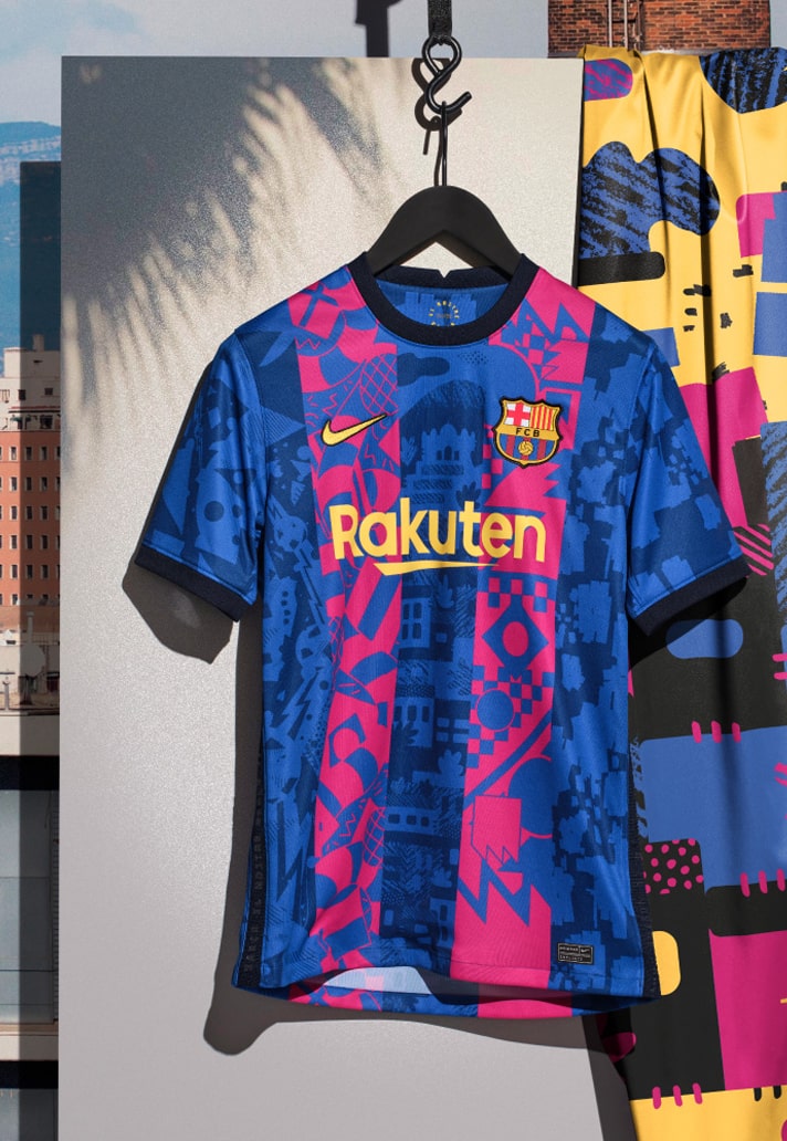 FC Barcelona Champions League thuisshirt 2021-2022