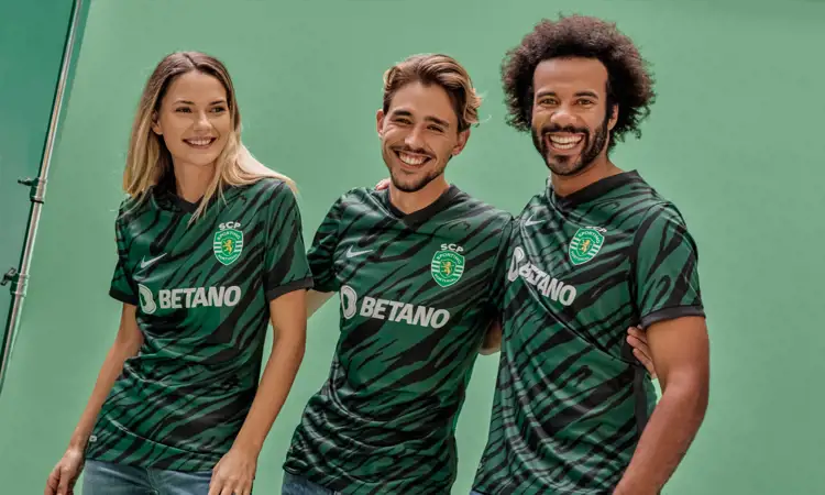 Sporting Lissabon Champions League voetbalshirt 2021-2022