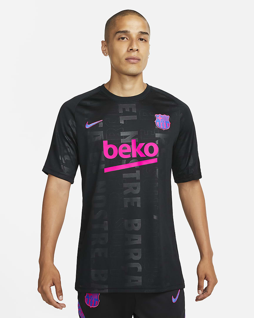 FC Barcelona warming-up shirt 2021-2022