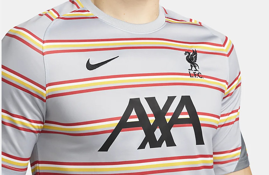 Liverpool Champions League trainingsshirts 2021-2022