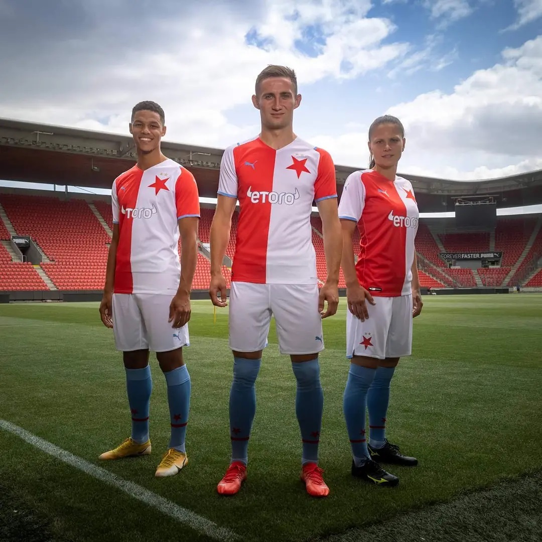 Slavia Praag thuisshirt 2021-2022