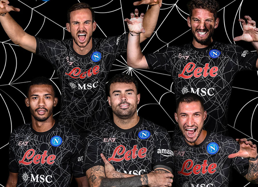 SSC Napoli Halloween voetbalshirt 2021-2022