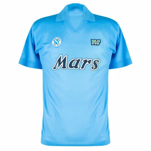 Napoli Ennerre retro voetbalshirt 1988-1989 Mars