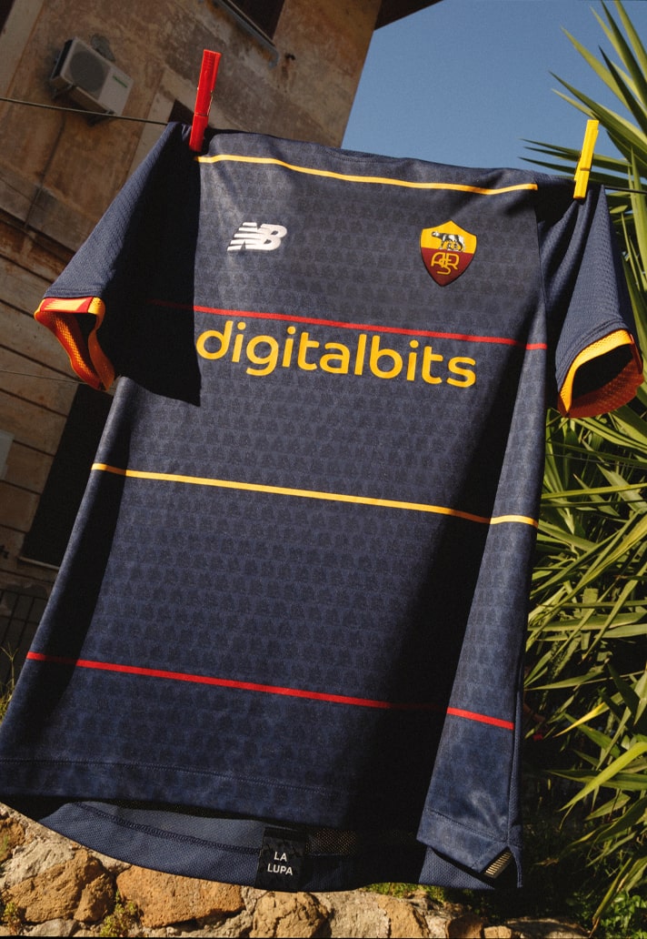 AS Roma 4e voetbalshirt 2021-2022