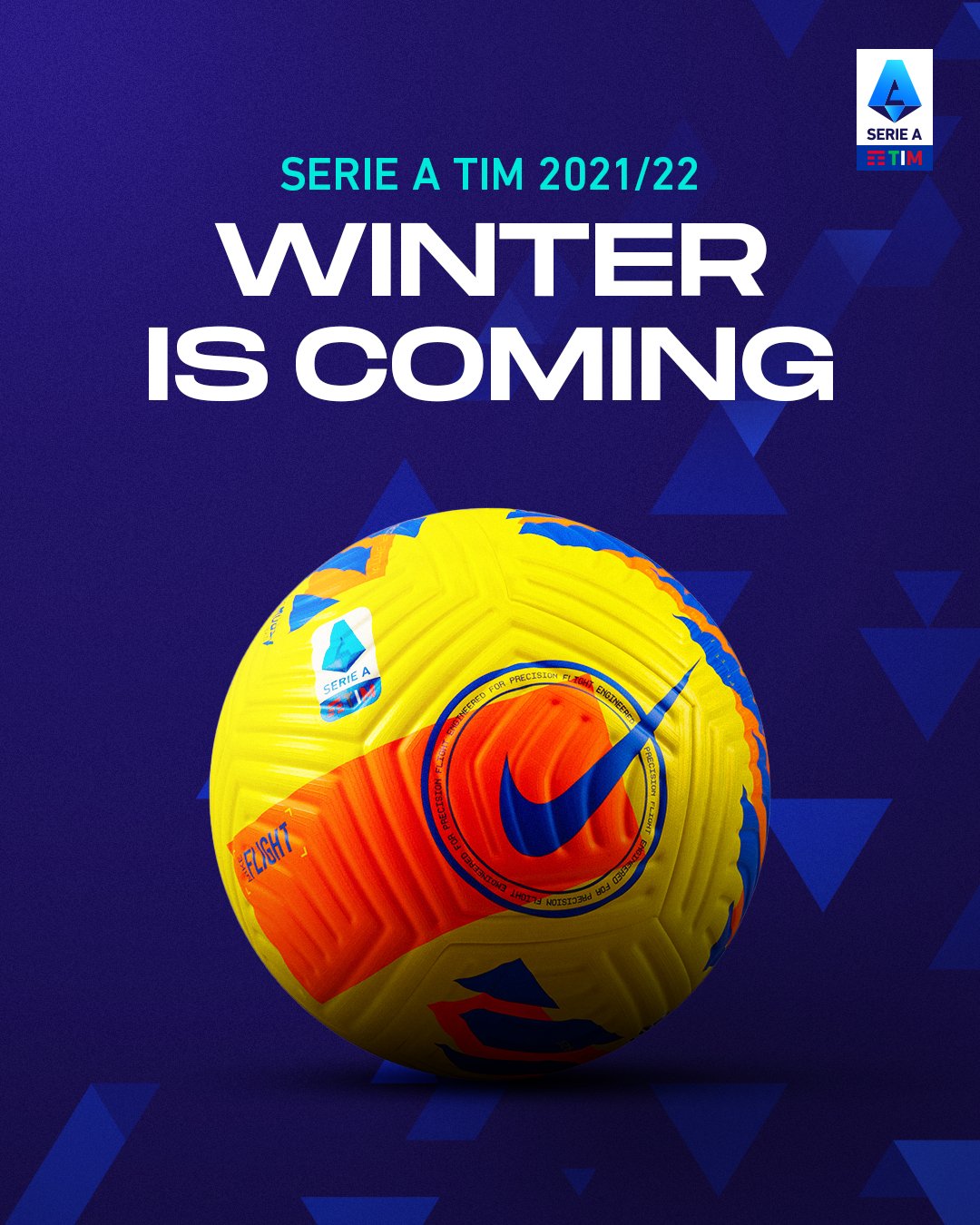 Officiële Serie A winter voetbal 2021-2022