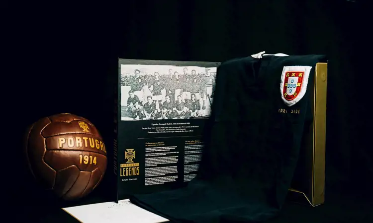 Portugese voetbalbond lanceert allereerste Portugal voetbalshirt 1921