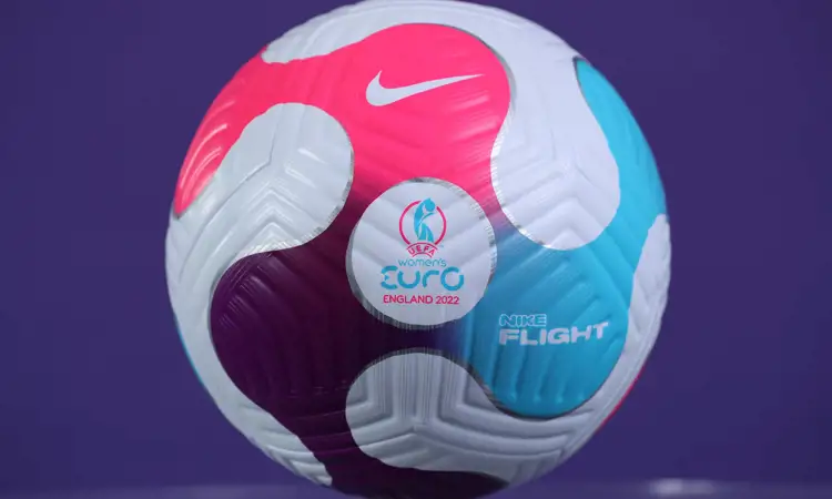 Wedstrijdbal Euro 2022 vrouwenvoetbal Nike