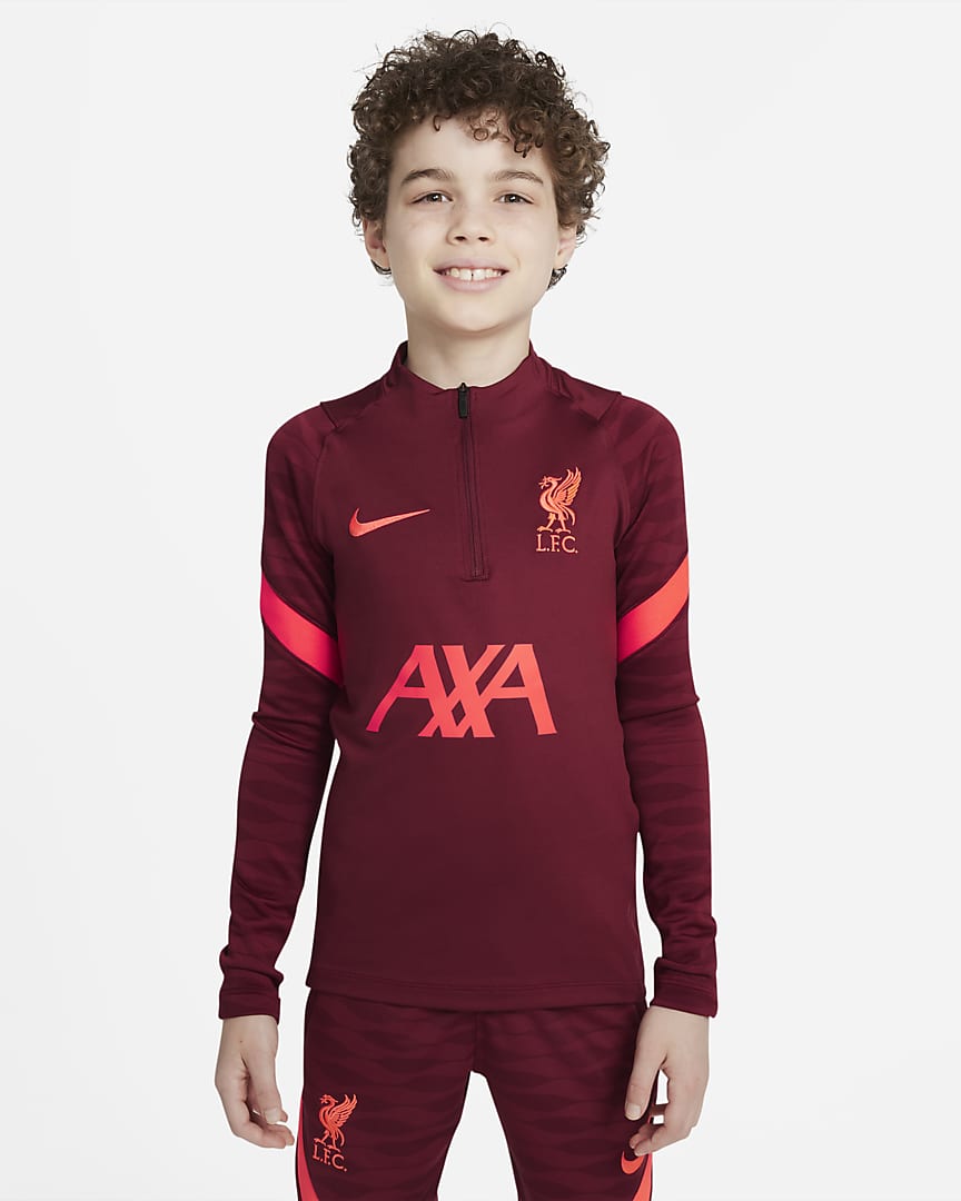 Liverpool trainingspak 2021-2022 Bordeaux Rood