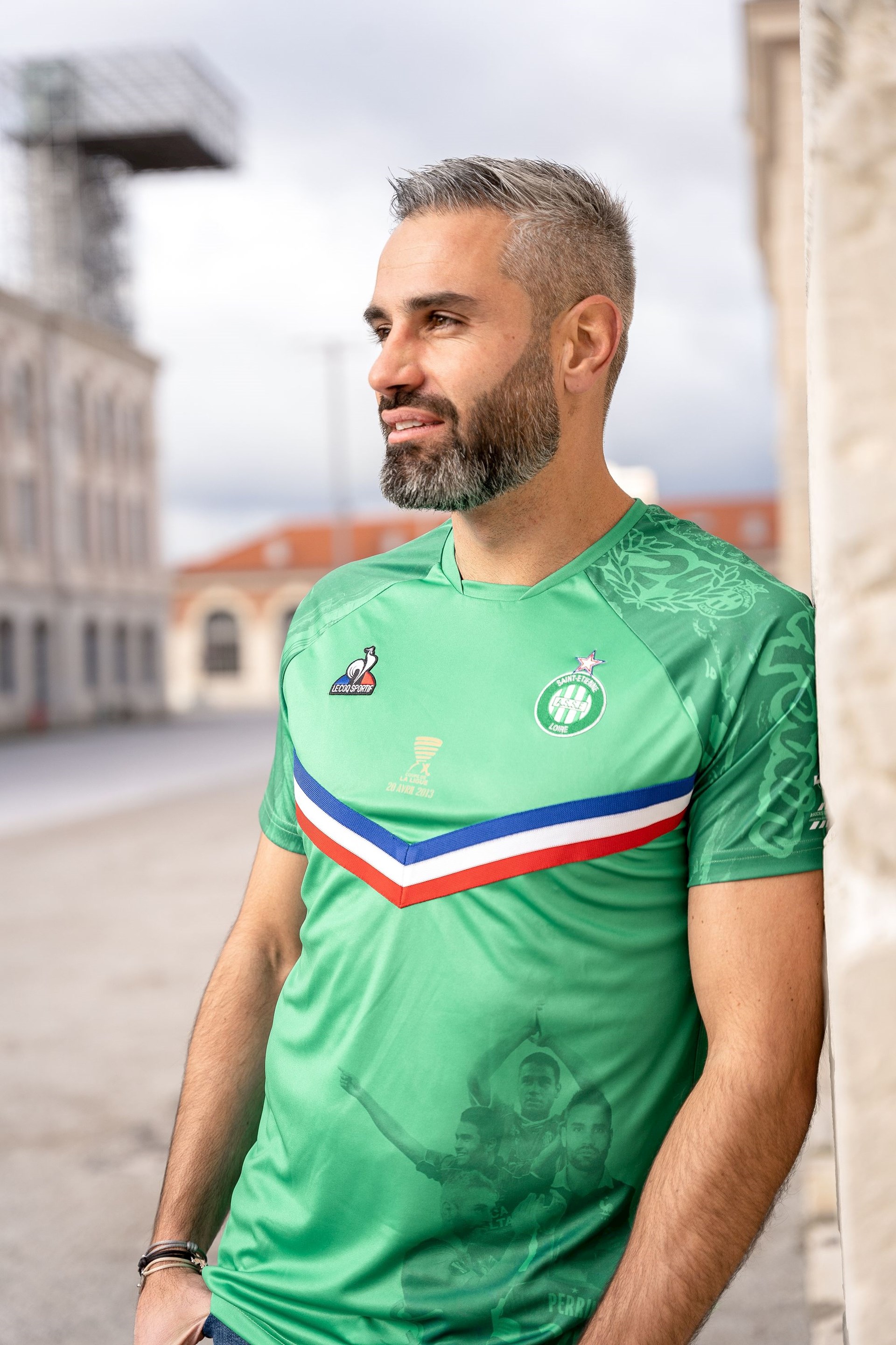 Perrin special edition voetbalshirt Saint Etienne