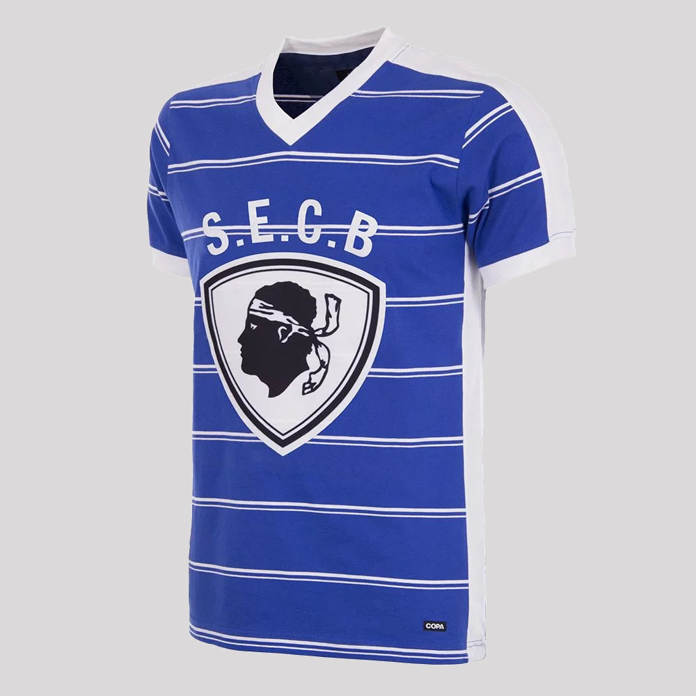 SC Bastia voetbalshirt 1981-1982