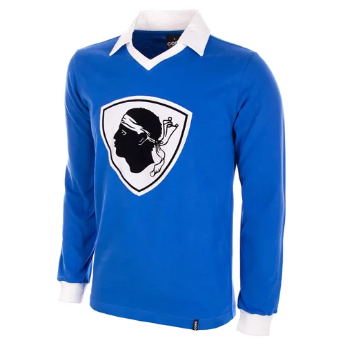 SC Bastia retro voetbalshirt 1977-1978