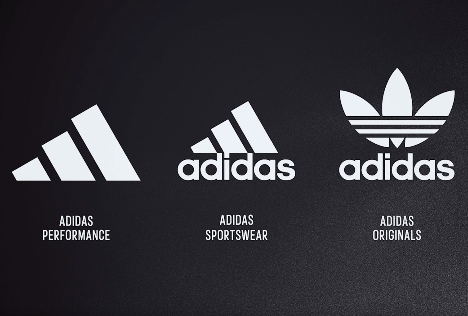 Nieuw adidas Performance logo