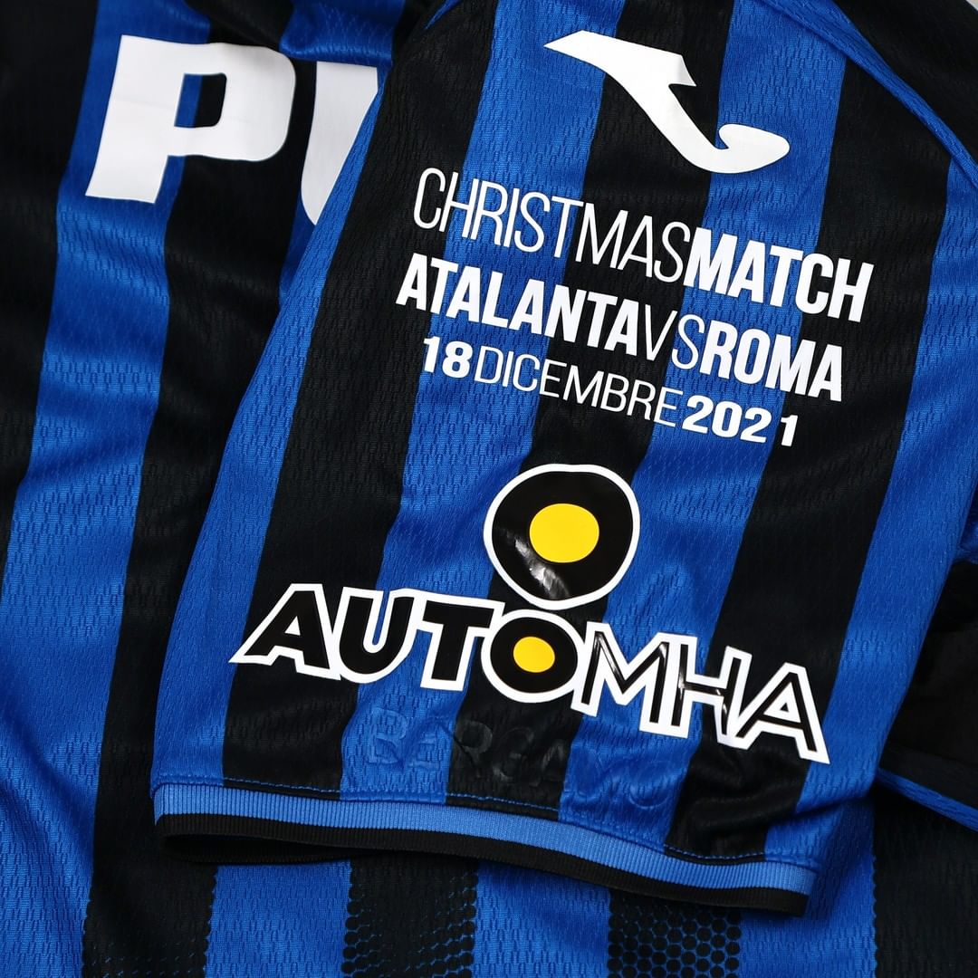 Atalanta Bergamo Christmas voetbalshirt 2021-2022