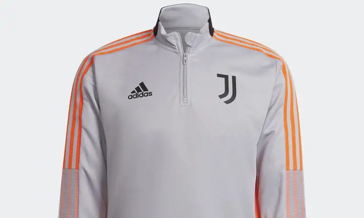 Grijs/oranje Juventus trainingspak 2022