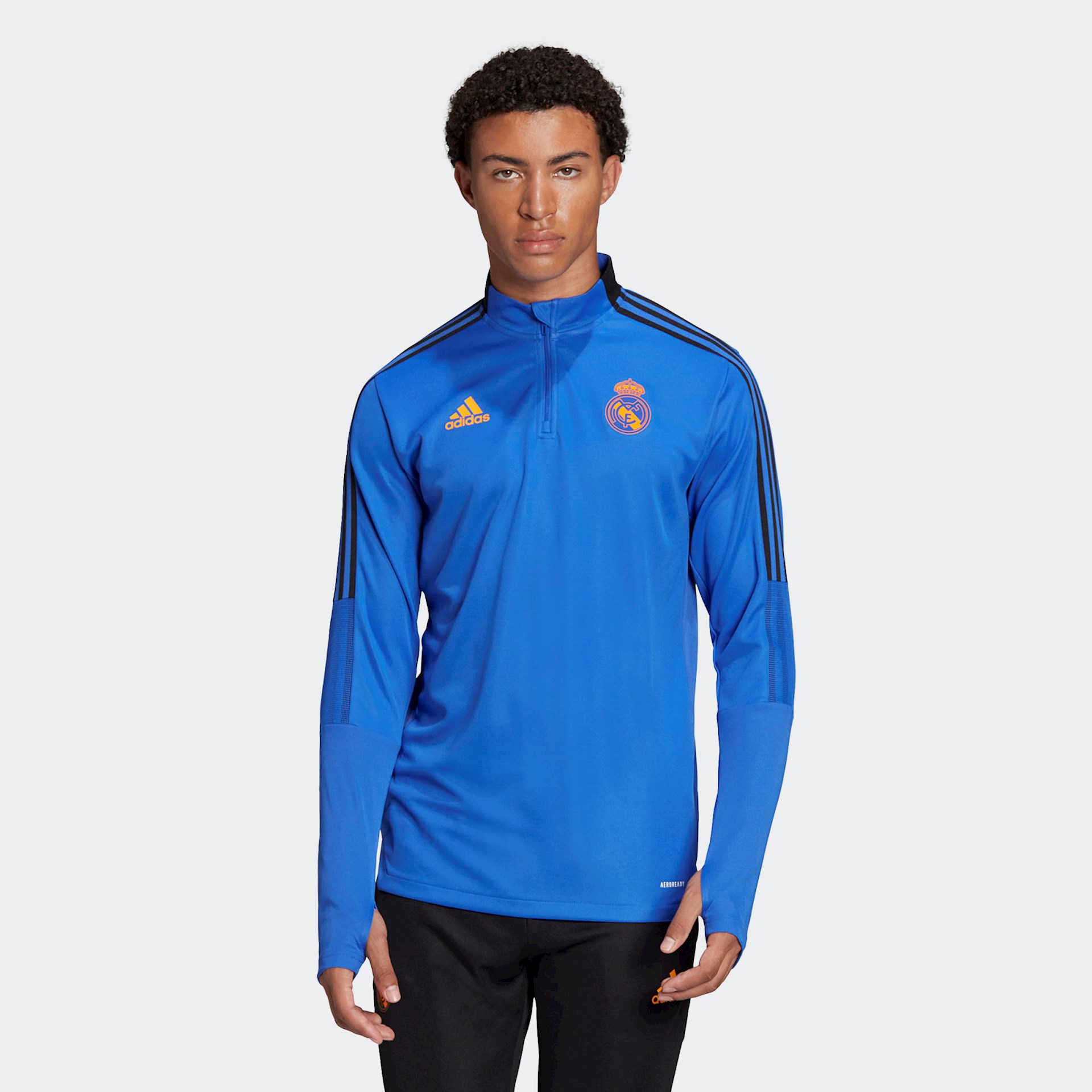 overloop Fascinerend waarom Blauw Real Madrid trainingspak 2022 - Voetbalshirts.com