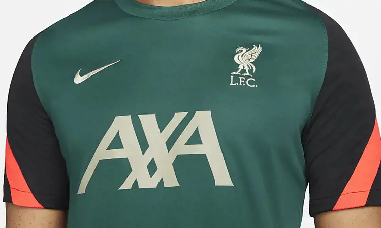Groen Liverpool trainingsshirt 2022