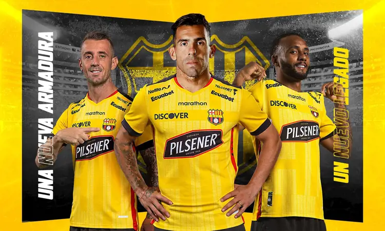 Barcelona Sporting Club Ecuador voetbalshirts 2022
