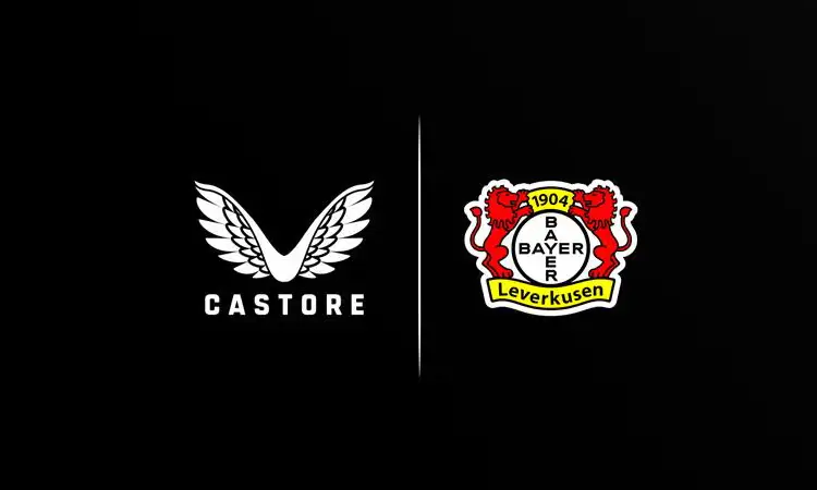 Castore kledingsponsor Bayer Leverkusen vanaf 2022-2023