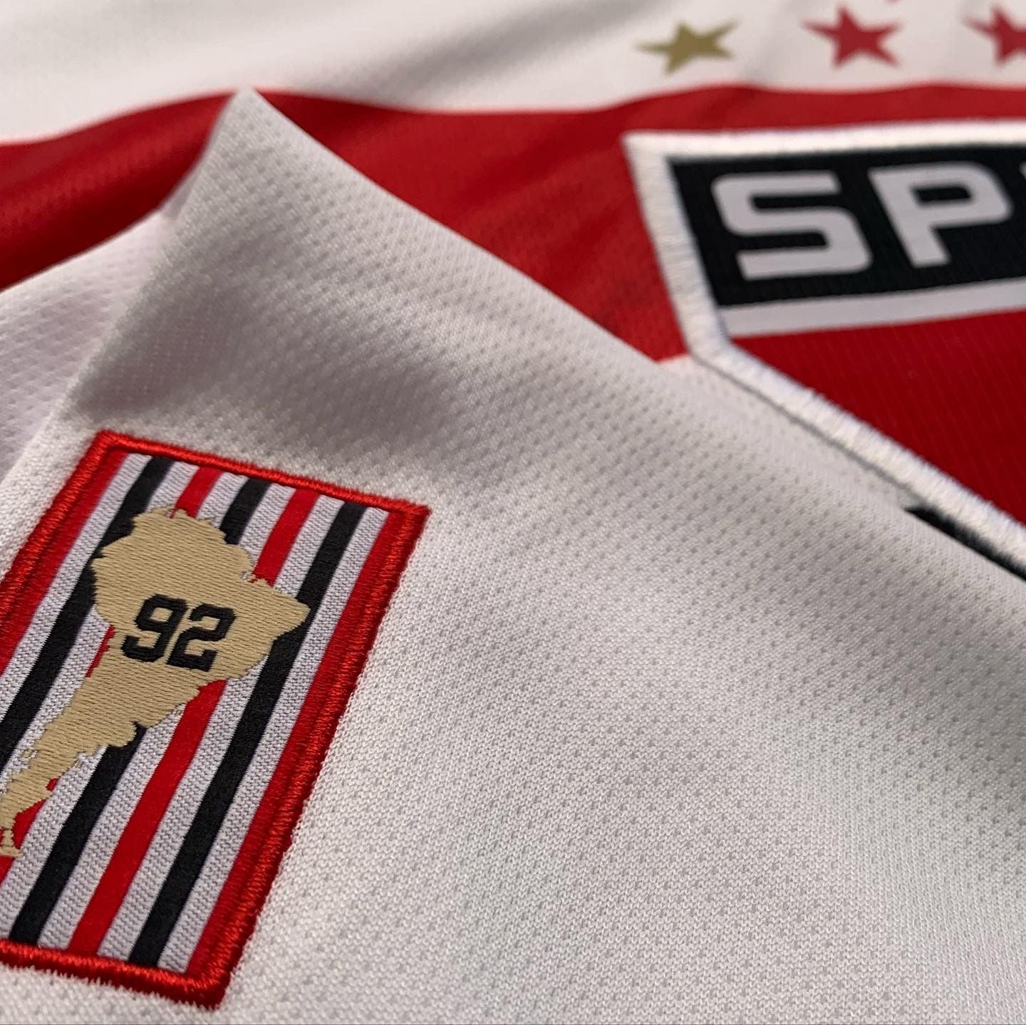 Detail Sao Paulo thuisshirt 2022-2023