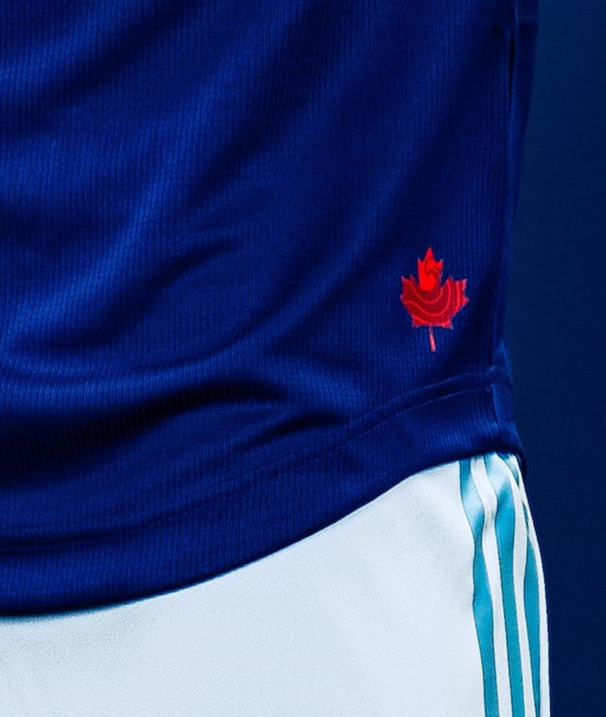 Detail Vancouver Whitecaps thuisshirt 2022-2023