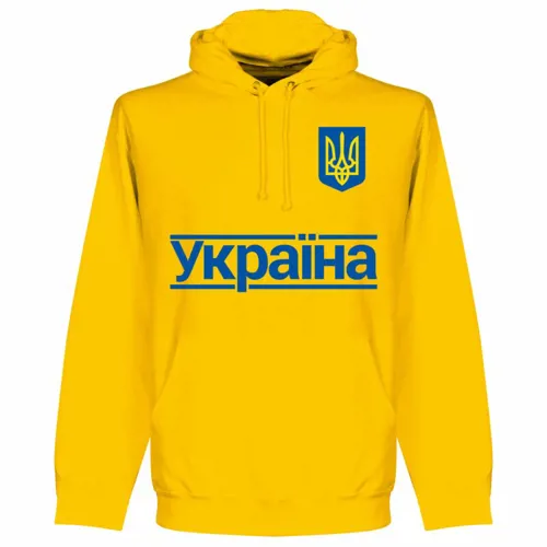 Oekraïne Team Hoodie - Geel 