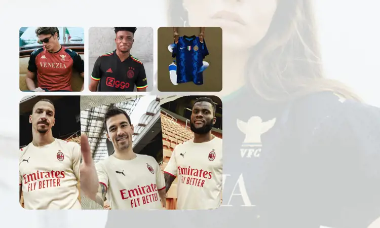 De mooiste voetbalshirts van 2021-2022