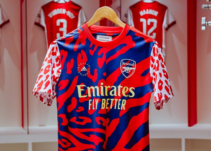 Arsenal Stella McCartney voetbalshirt 2022