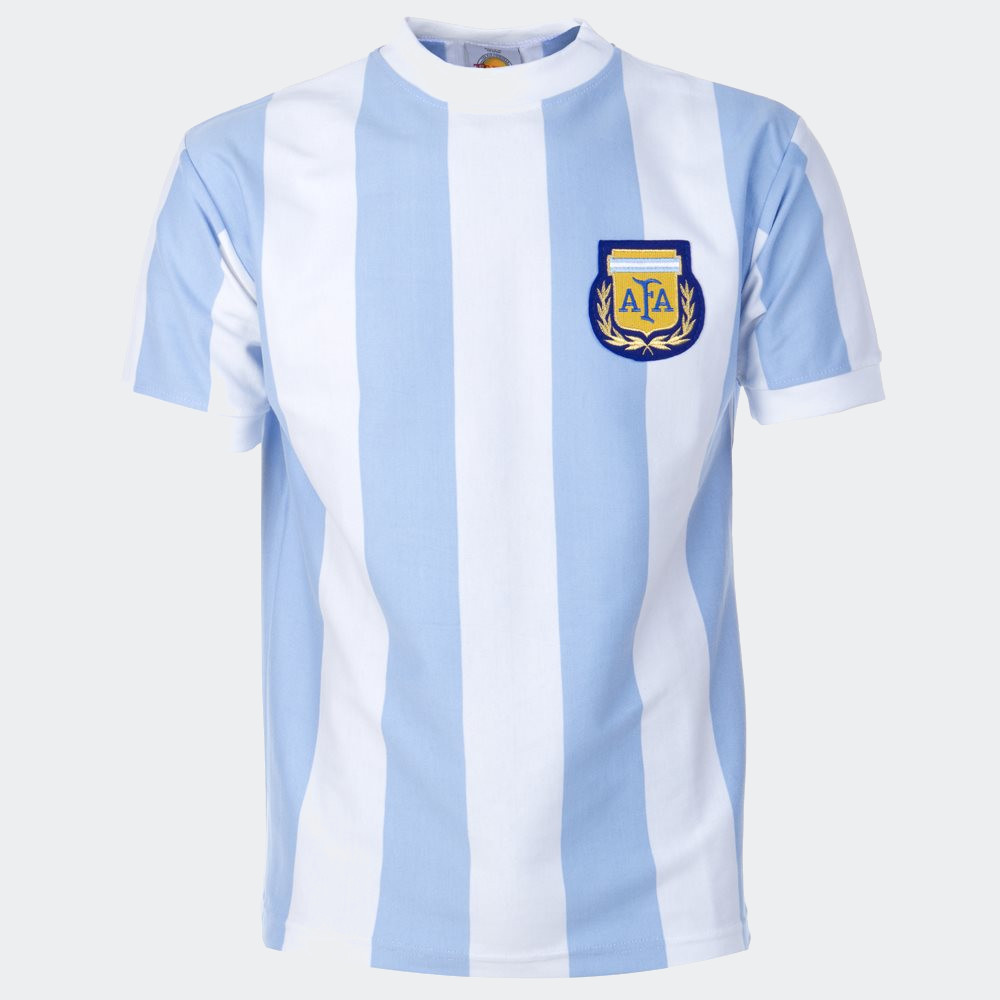 Argentinië retro voetbalshirt 1986