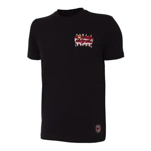 AC Milan Coppa Italia 2003 Embroidery T-Shirt - Zwart 