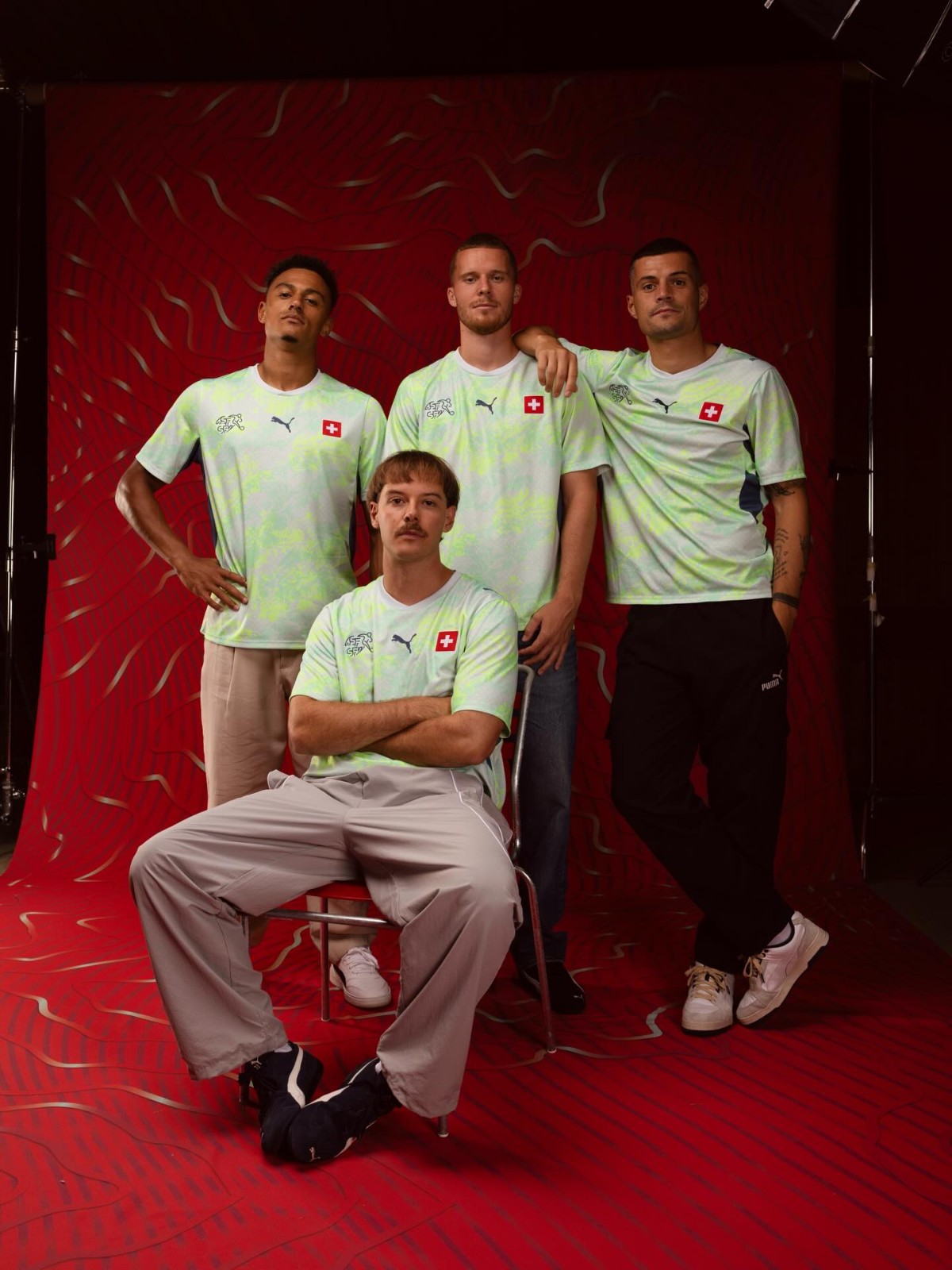 Zwitserland uitshirt WK 2026 fel groen! 