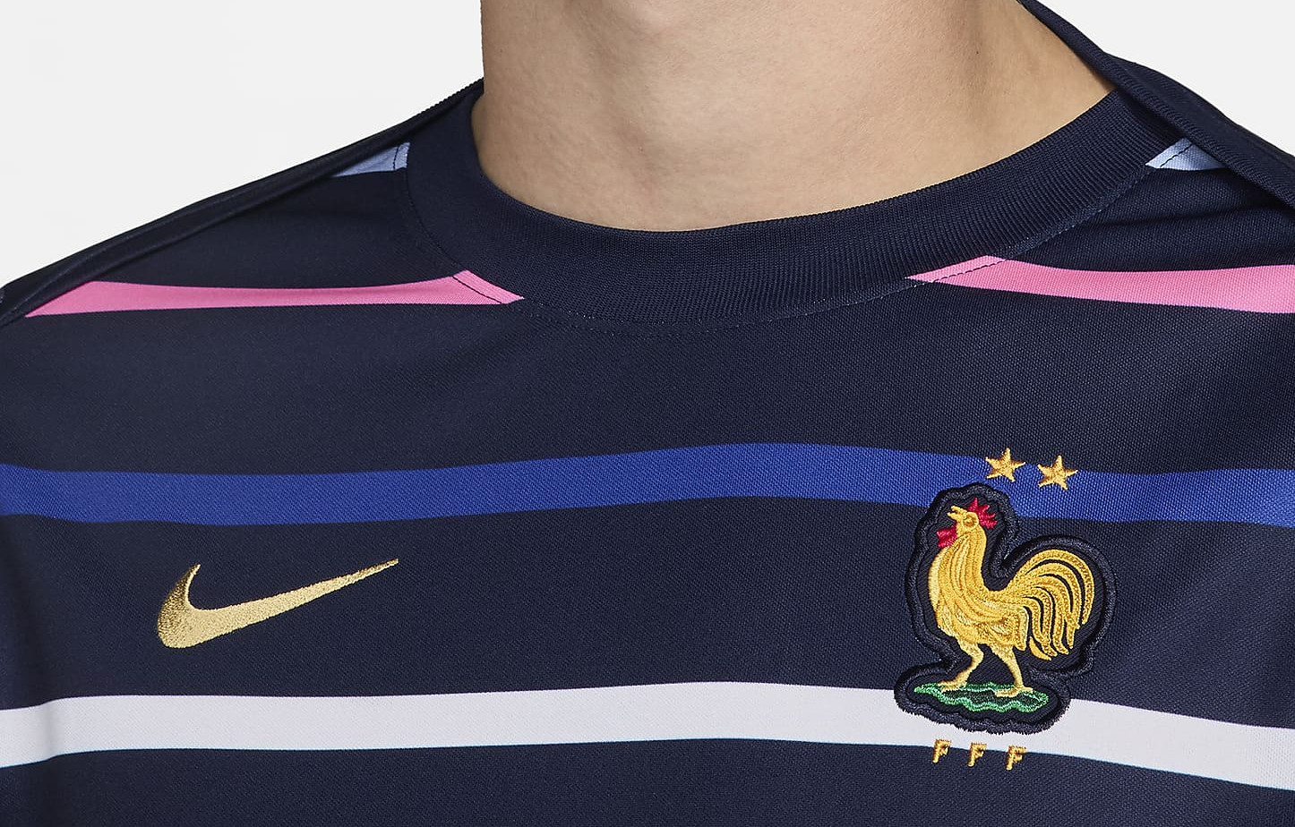 Frankrijk Warming Up Shirt 2024 2025 B