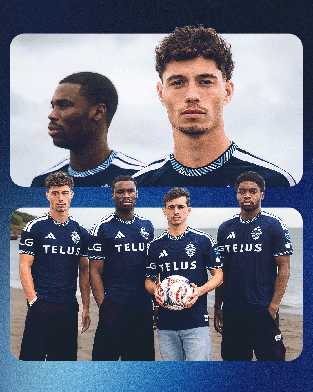 Vancouver Whitecaps uitshirt 2026-2027 geïnspireerd door landschappen