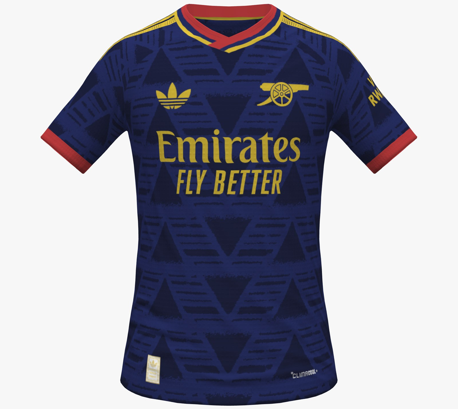 Arsenal uitshirt 2026-2027 uitgelekt
