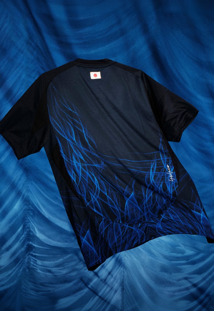 Japan voetbalshirts 2024-2025 ontworpen door Yohji Yamamoto
