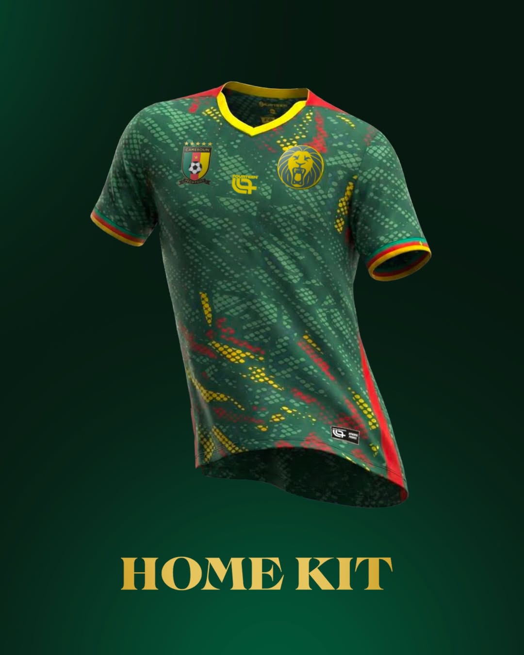 Dit zijn de Kameroen Afrika Cup voetbalshirts 2025-2026