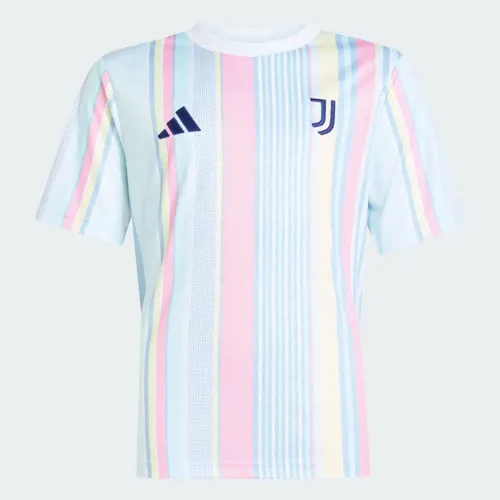 Juventus warming-up shirt kinderen 2025-2026 - Wit/Multicolour