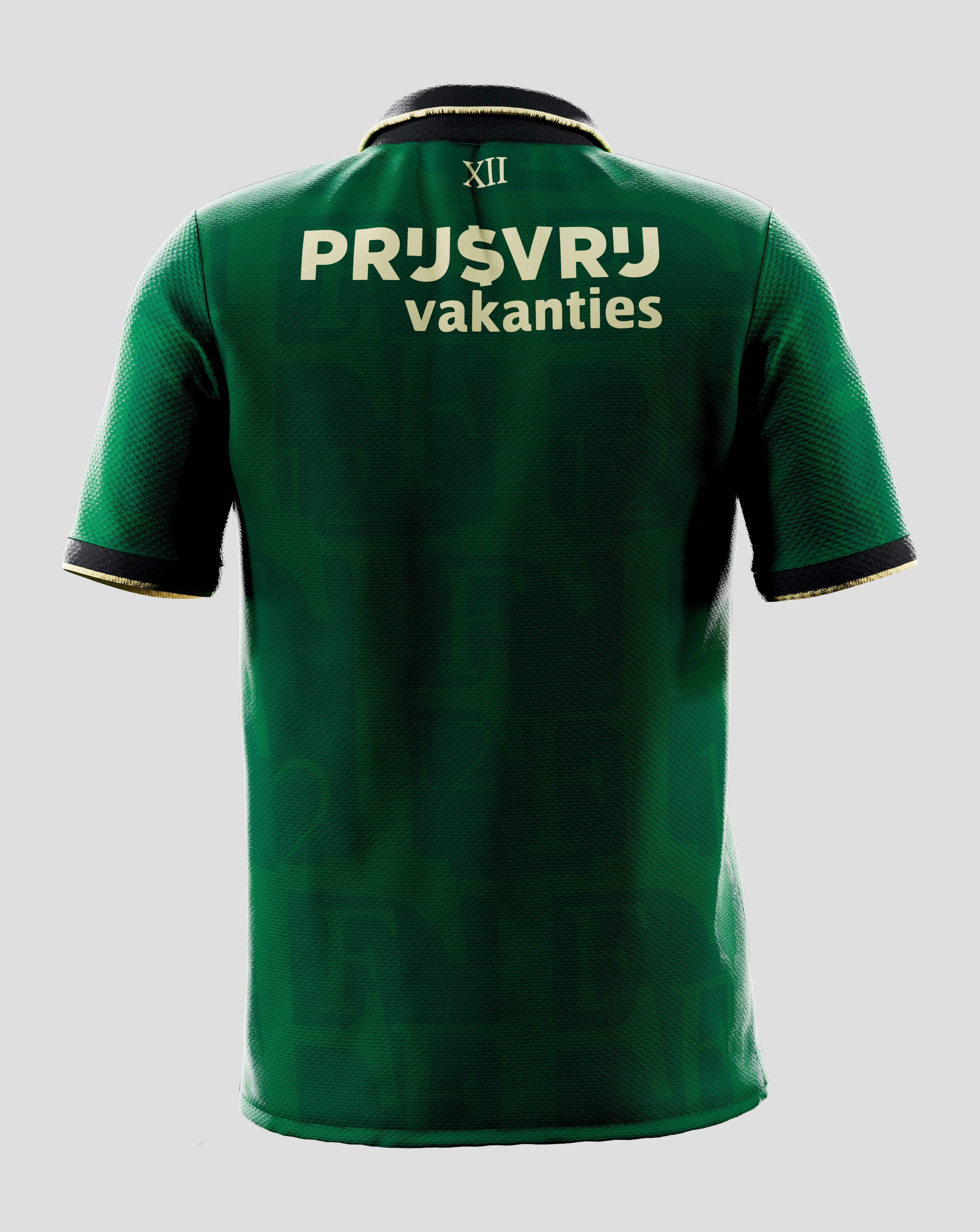 Feyenoord 4e shirt 2025-2026 omgedoopt tot Het Twaalfde Shirt