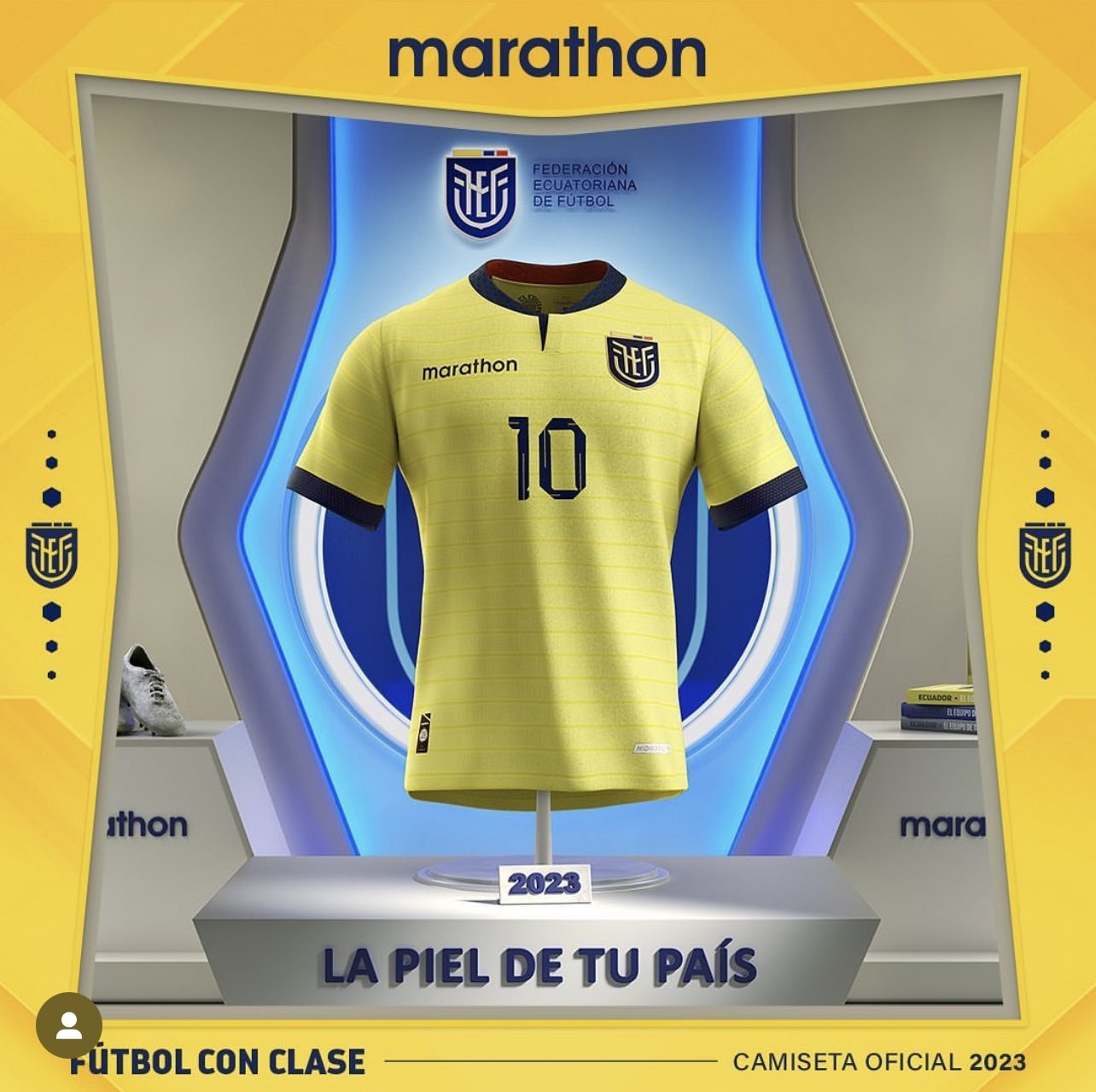 Ecuador thuisshirt 2023-2024