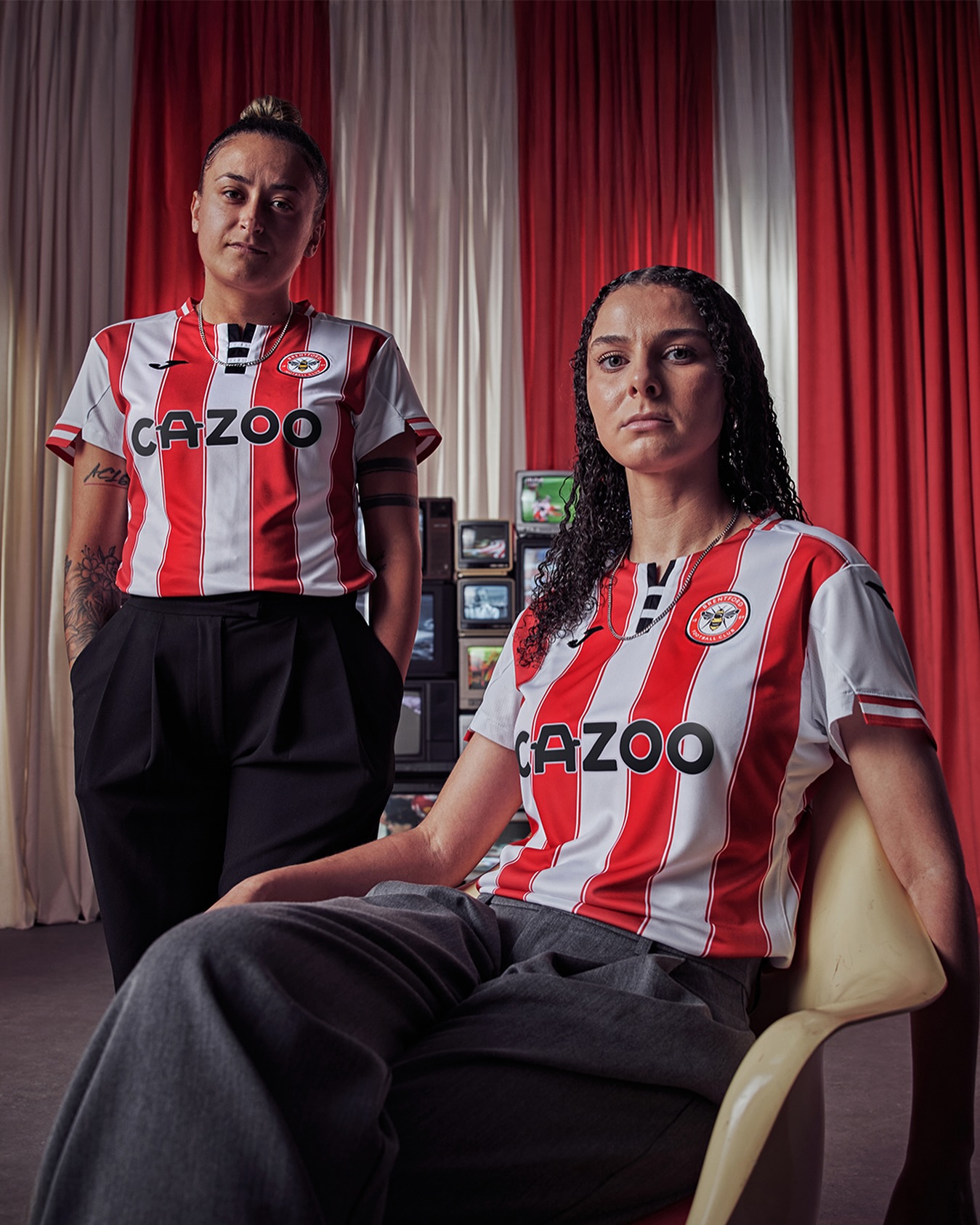 Brentford FC voetbalshirts 2025-2026 ode aan 100 jarig bestaan