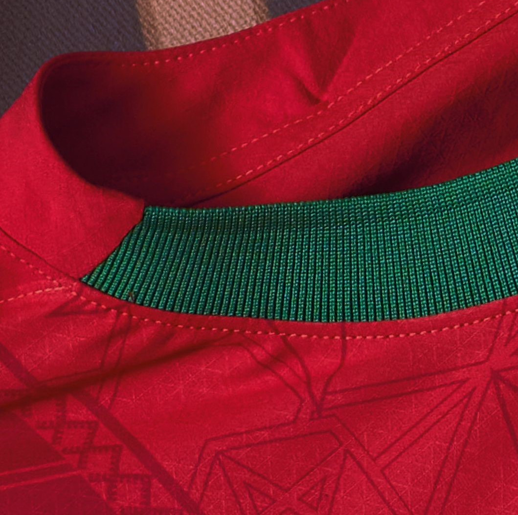 Marokko thuisshirt 2025 geïnspireerd door zellige tegels