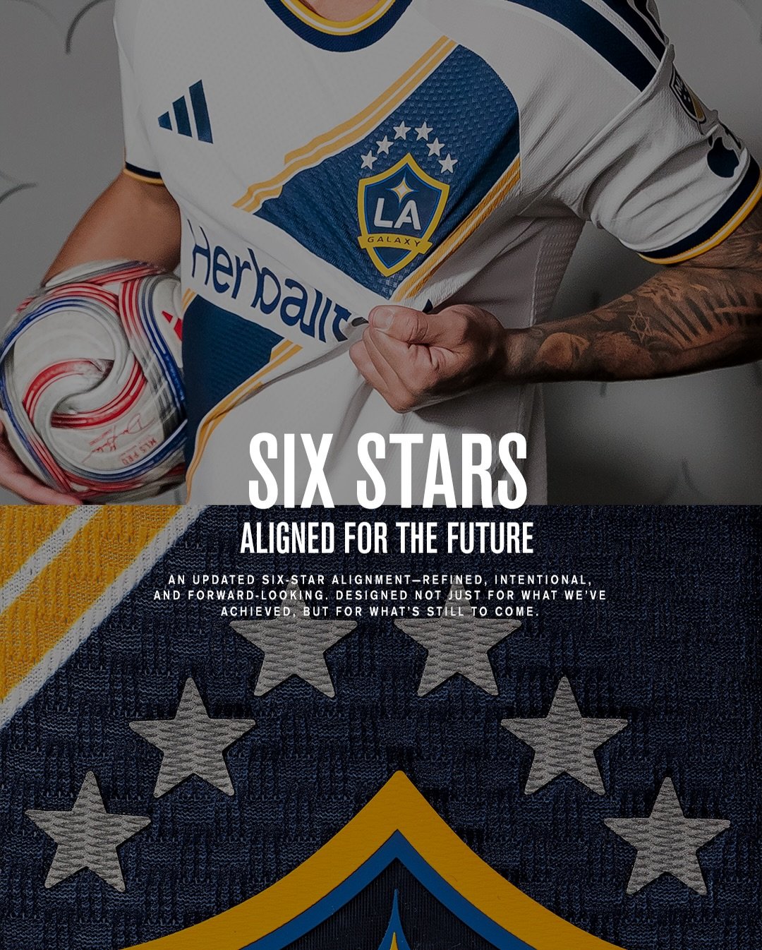 LA Galaxy thuisshirt 2026-2027 is pure snelheid