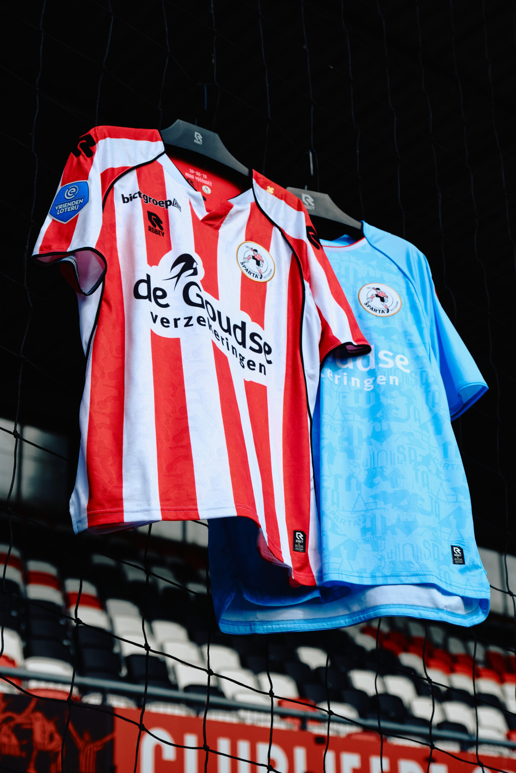 Sparta Rotterdam voetbalshirts 2025-2026 ode aan Willem van Hasselt en Spangen