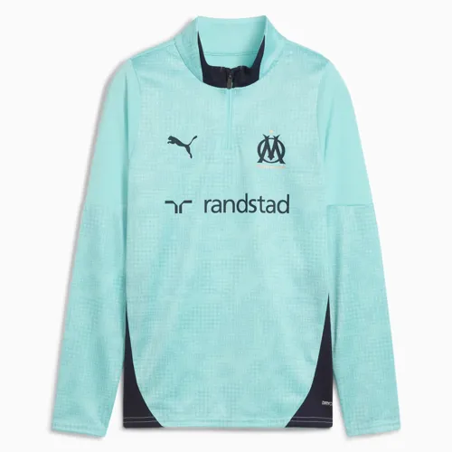Olympique Marseille training sweater kinderen 2025-2026 - Turquoise